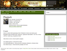 Tablet Screenshot of flapjack.polter.pl