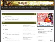 Tablet Screenshot of forum.polter.pl