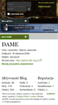 Mobile Screenshot of dame.polter.pl